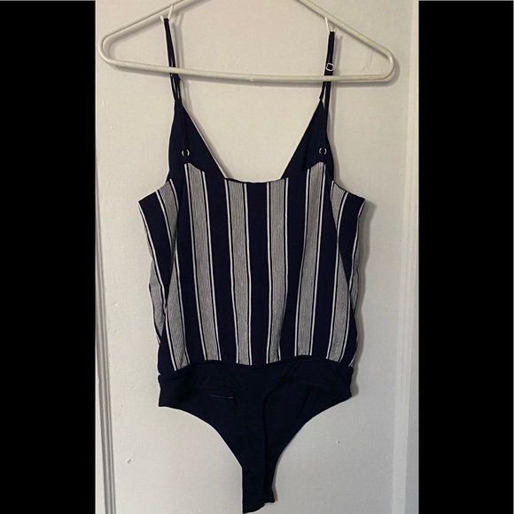 Lovers & Friends Striped Bodysuit - Picture 6 of 9